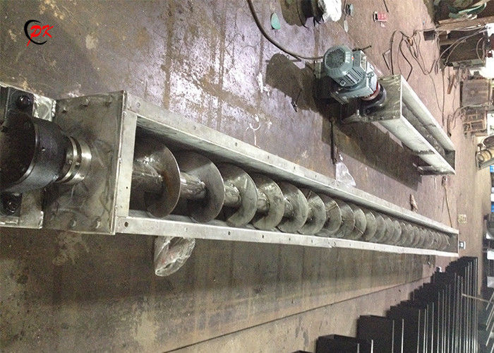 U Type Coal Sand Screw Conveyer Length 2550 Width 400 With Metal Hyd